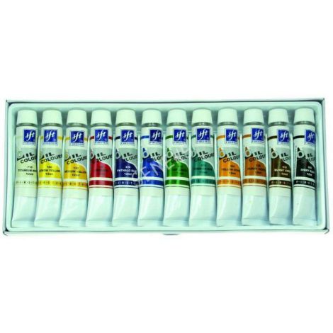 Farby olejne Titanum Firster, 12 koloróx x 12ml - 3